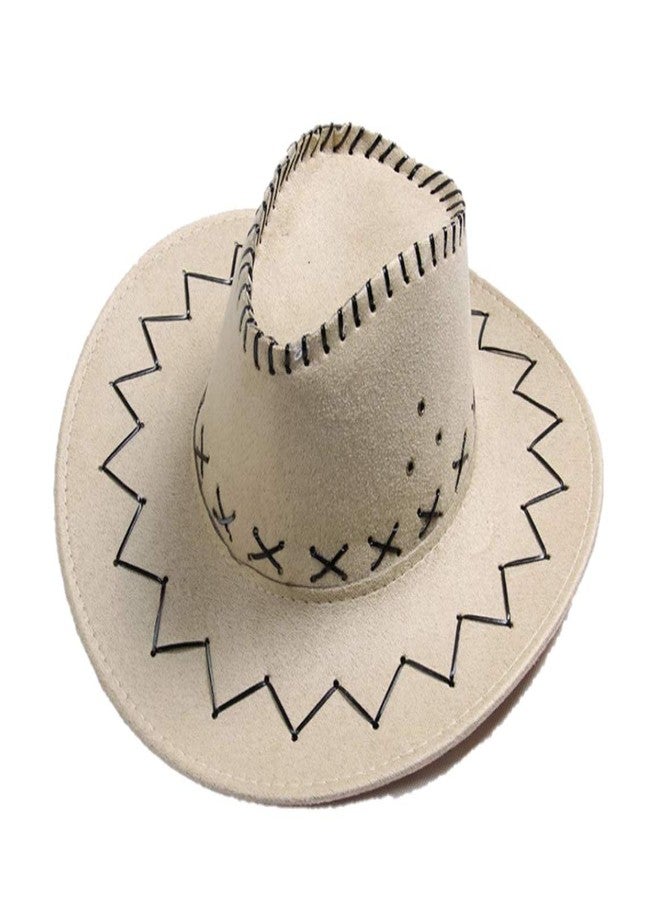 JMP Cowboy Hat for Boy's & Girl's (Off-White) - Image 1
